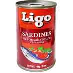 Ligo SARDINES in TOMATO SAUCE CHILI ADDED.... помидор ...155g×5 шт 