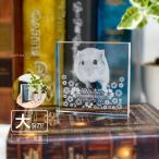  домашнее животное мемориальная табличка KP-25A-2D( большой ) фотография Laser предметы для домашнего буддийского алтаря домашнее животное memorial под рукой ..49 день радуга. . crystal стекло симпатичный Cube собака кошка хомяк 