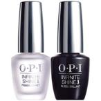 即納 OPIネイル  インフィニットシャイン デュオパック プライマーベースコート　15mL グロストップコート　15mL OPI INFINITE SHINE  爪甲 爪美