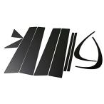 BRIGHTZ Lexus CT200h ZWA10 супер зеркальный нержавеющая сталь черный металлизированный стойка panel козырек нет для 10PC [ PIL-BLA-017