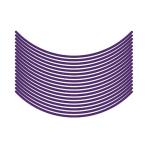  M ti-ef(MDF) обод полоса solid модель violet [ знак нет одноцветный ] 6mm ширина 17 дюймовый RIM-6M-VI-17N