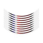  M ti-ef(MDF) обод полоса трехцветный модель белый 6mm ширина 17 дюймовый RIM-6M-T5WH-17