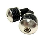 (nakira) предубеждение. наконечники руля! рукоятка наконечники руля для мотоцикла aluminium карбоновый рисунок ( серебряный серебряный )