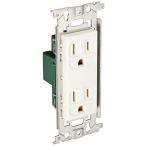  Panasonic (Panasonic). включено заземление (элект.) двойной розетка WN1512K 10 штук 