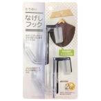 とうめいなげしフック　２個入