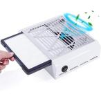 LIARTY ногти пыль пылеуловитель ногти пыль collector ногти пылеуловитель мощный всасывание ногти пыль всасывание ногти пыль очиститель электрический 40W AC