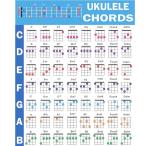 Ukulele Chords Poster, An Educational Reference guide for Ukulele Players a