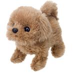 ＜イワヤ＞ あかちゃんトイプードル 電動動物 動くぬいぐるみ