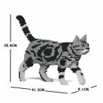 【無料ラッピングサービス有り】 JEKCA ジェッカブロック アメリカンショートヘア 02S-M01 ネコ 猫 Sculptor 立体パズル 組立パズル