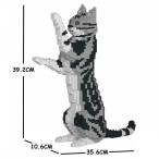 【無料ラッピングサービス有り】 JEKCA ジェッカブロック アメリカンショートヘア 05S-M01 ネコ 猫 Sculptor 立体パズル 組立パズル