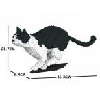 【無料ラッピングサービス有り】 JEKCA ジェッカブロック 白黒猫 21S-M01 ネコ Sculptor 立体パズル 組立パズル