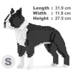 ショッピングパズル 【無料ラッピングサービス有り】 JEKCA ジェッカブロック ボストンテリア 01S-M01B Sculptor 立体パズル 組立パズル