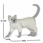 【無料ラッピングサービス有り】 JEKCA ジェッカブロック トンキニーズ 02S-M02 ネコ 猫 Sculptor 立体パズル 組立パズル