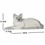 【無料ラッピングサービス有り】 JEKCA ジェッカブロック トンキニーズ 03S-M02 ネコ 猫 Sculptor 立体パズル 組立パズル