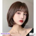  парик природа . человек шерсть 100% полный парик парик человек шерсть природа медицинская помощь для круглый удаление волос . Bob medium Short женский 