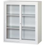 書庫 ガラス戸 ホワイト 上置専用 H1