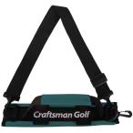 CRAFTSMAN(クラフトマン) ゴルフクラブ収納ホルダー バッグ ケース コンパクトキャリー 9本収納可能 ティー収納 フック付き 練習用 携帯便