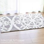 ショッピング玄関 玄関マット TOM5108  70cm×120cm 東リ  防ダニ加工 おしゃれ かわいい 玄関マット モダン 北欧 洗える 高級感 風水 北 大きい 室内 70×120  120cm グレー