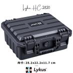 爆買 Lykus HC-2820 防水防塵 プロテクターケース 格子状カットスポンジ内蔵 内寸_28.2x22.2x11.7 cm ドローン カメラ スマホ タブレット SGS認証 IP67級