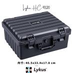 Lykus HC-4020 防水防塵 プロテクターケース 格子状カットスポンジ内蔵 内寸:40.5x33.4x17.8cm ピストル ドローン カメラ ノートパソコン SGS認証 IP67級