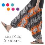  шаровары Aladdin брюки Thai брюки этнический брюки Asian смешанные товары мужской женский унисекс PS-SR1724 M