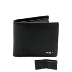 フルラ Furla Man Project 二つ折ウォレット S NERO ブラック PDT2FPJ_BX2992_1057_O6000 プロジェクト 二つ折り 小銭入れ付財布 メンズ