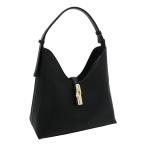 フルラ Furla Goccia ショルダーバッグ M NERO ブラック WB01499_BX3104_1007_O6000 ゴッチャ ホーボーバッグ レディース