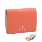 フルラ Furla Camelia 2つ折りウォレット Sサイズ Vitamina+Ballerina I Int. オレンジ+ベージュ WP00304_ARE000_1007_2823S カメリア 二つ折りコンパクト財布 S