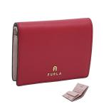 フルラ Furla Camelia コンパクト財布 S RUBY+COROLLA int. レッド+ピンク WP00304_ARE000_1007_4305S カメリア コンパクトウォレット S 二つ折り財布