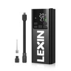 LEXIN 自転車 空気入れ 空気入れ 電動 5000mAh 空気入れ自転車 最大150PSI圧力 コンプレッサーロード バイク用 電動空気