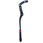 HuktDer 自転車 スタンド キックスタンド サイドスタンド アルミニウム合金製 二点固定式 滑り止め 安定性 耐久性 24-29インチ対応 MTB/BMX