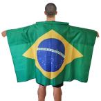  с капюшоном . флаг Brazil национальный флаг большой 