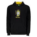 サッカーブラジル代表公式エンブレム刺繍パーカー CBF