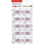 ノベルティ 記念品　国旗の絆創膏ワールド　フラッグスC-イギリス　