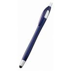 名入れ ロゴ入れ オリジナル/販促品 ノベルティ グッズ　デュアルライトタッチペン(再生ABS) ネイビー
