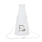 学校行事、子供体験向けイベントに!　メガホン　白　23cm