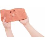 販促品 ノベルティ グッズ　おめかしアニマル ハーフハンカチタオル