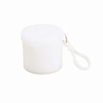 ロゴ入れ、名入れ・販促品・ノベルティに!　ケース入りレインポンチョ(ホワイト)