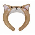 イベント 縁日 催物 抽選会/販促品 ノベルティ グッズ　動物たちのカチューシャ2(24入)