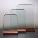 記念品 ギフト/名入れ ロゴ入れ オリジナル　【サンドブラスト 名入れ代込】 ソーダガラス　盾　大　DSP-3A　※別途見積