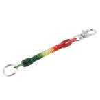 uxcell スプリングコイル キーホルダー ロブスターフック レッド イエロー グリーン