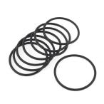 uxcell сальник уплотнительное кольцо наружный прокладка резина 52 mm диаметр 8 шт 