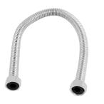 uxcell душ шланг коннектор гибкий 50cm длина 21mm диаметр из нержавеющей стали 