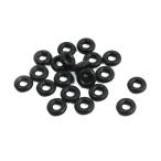 uxcell уплотнительное кольцо Raver масло уплотнительная шайба черный 5mm наружный диаметр 2mm внутренний диаметр 1.5mm толщина 20 шт 