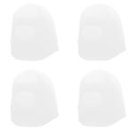 uxcell силикон автобус палец . медиатор протектор гитара укулеле банджо 4 штук входит белый 