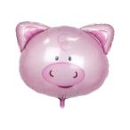 uxcell バルーン 家庭 ホイル ブタのデザイン 膨張 風船 記念日 オーナメント 20.3cm