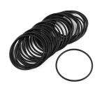 uxcell Oリング　45mmOD　1.9mm幅　ブラック　ラウンド　ニトリルブタジェンゴム　30個入り