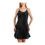 uxcell ランジェリー ベビードール スリップ キャミソール セクシー ワンピース インナー ロング レディース ブラック XL
