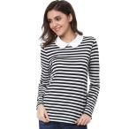 AllegraKボーダーtシャツ丸...