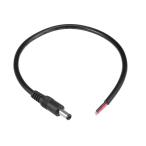 Yahoo! Yahoo!ショッピング(ヤフー ショッピング)uxcell ブラックオスDC電源ケーブル DC 電源 ピグテール ケーブル オス コネクター 2.1mmx5.5mm 超厚い 30cm 10A